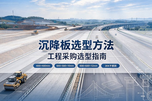 巩义沉降板选择方法