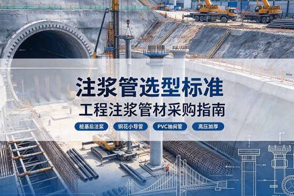 巩义注浆管选型标准