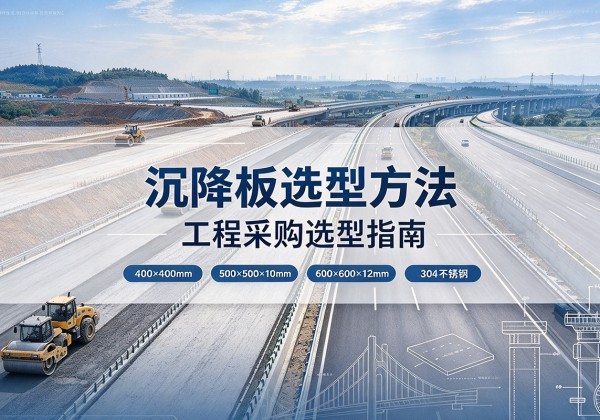 巩义沉降板选择方法